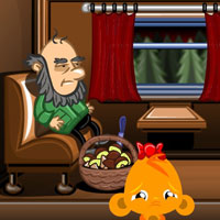 Free online html5 games - Monkey Go Happy Stage 25 game 
