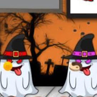 Free online html5 games - 8b Find Halloween Ghost Skull game 