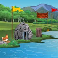 Free online html5 games - River Bunny Escape Games4Escape game 