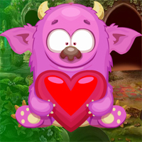 Free online html5 games - Vile Creature Escape game 