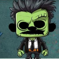 Free online html5 games - 8B Find the Cursed Monster game 