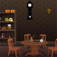 Free online html5 games - Witch Room Escape game 
