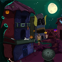 Free online html5 games - Halloween Finding Sunken Path game - WowEscape 