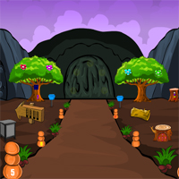 Free online html5 games - Escape Through Mountain game 