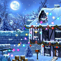 Free online html5 games - Ena The Frozen Sleigh-Catholic Priest House Escape game 