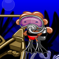 Free online html5 games - Monkey Go Happy Stage 758 game 