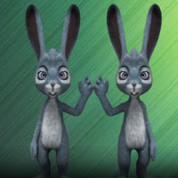 Free online html5 games - Amgel Bunny Room Escape game 