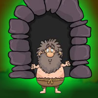 Free online html5 games - G2J Rescue the Hunter Cave Man game 