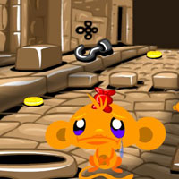 Free online html5 games - Monkey Go Happy Stage 605 game 
