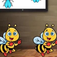 Free online html5 games - 8b Find Big Honey Bee Toy game - WowEscape 