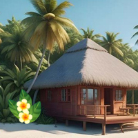 Free online html5 games - 365 Tropical Island Escape game 