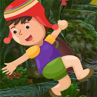 Free online html5 games - G4K Falling Boy Rescue game 