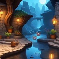 Free online html5 games - Jubilant Dwarf Man Escape game 
