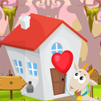 Free online html5 games - Games4King Cute Goat Rescue game 