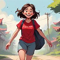 Free online html5 games - Joyful Young Girl Rescue game 