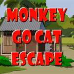 Free online html5 games - Monkey Go Cat Escape game 