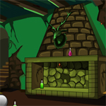 Free online html5 games - Night Green Room Escape game 