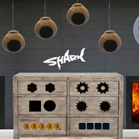 Free online html5 games - 8b Black Room Escape 3 game 