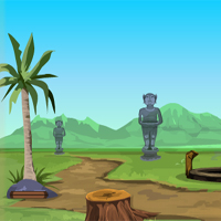 Free online html5 games - Games4Escape Old Tribe Forest Escape game 
