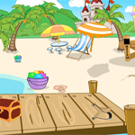 Free online html5 games - Beach Surf Escape game 