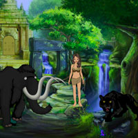 Free online html5 games - Tarzan Girl Escape game 