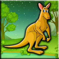 Free online html5 games - G2J Lovely Red Kangaroo Rescue game 