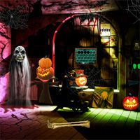 Free online html5 games - Top10NewGames Escape From Ghost House 2 game 